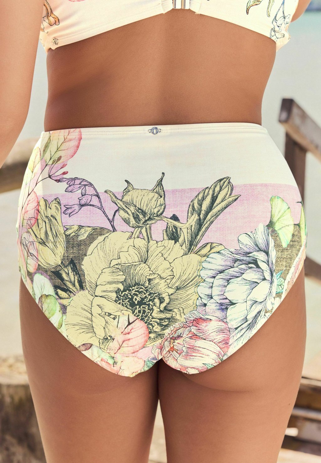 

Плавки бикини HIGH WAIST FIT Next, бежевый