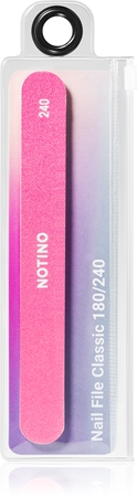 Классическая пилочка для ногтей с двумя шероховатостями Notino Nail Tools Nail File Classic, Classic180/240 1 szt. — фото 2