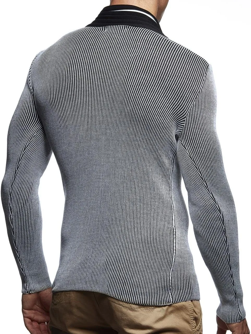 

Leif Nelson LN-1425 мужской вязаный худи