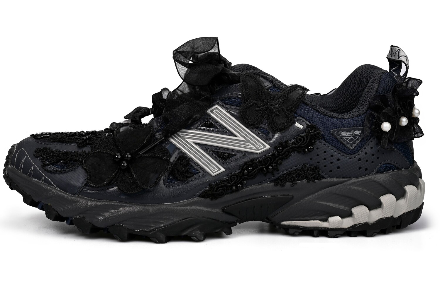 

610T Кроссовки для походов унисекс с низким верхом, черные New Balance