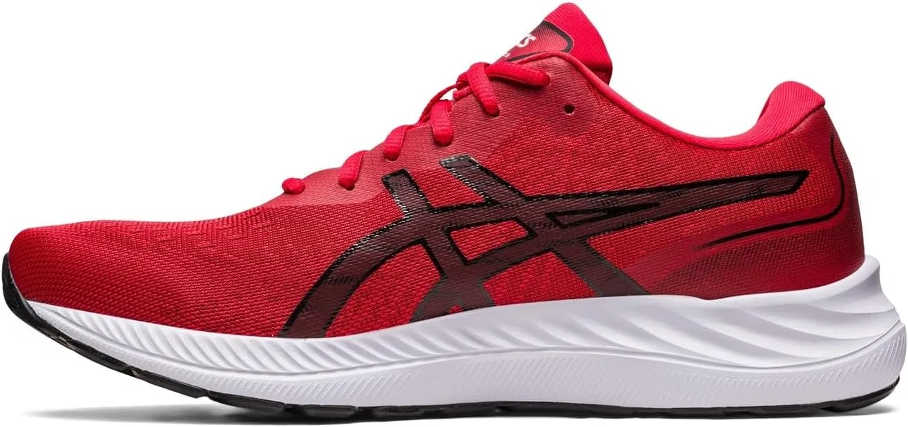 Мужские беговые кроссовки ASICS Gel-Excite 9, Electric Red Black — фото 2