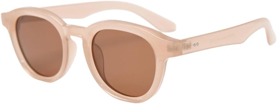 

Поляризованные солнцезащитные очки в стиле ретро для женщин, коричневые и зеленые солнцезащитные очки для мужчин, защита от УФ-излучения UV400, сверхлегкие аксессуары VFDHN, Brown