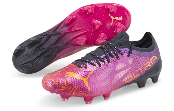 Кроссовки ultra 1.4 fg ag 'festival fuchsia' Puma, оранжевый — фото 3
