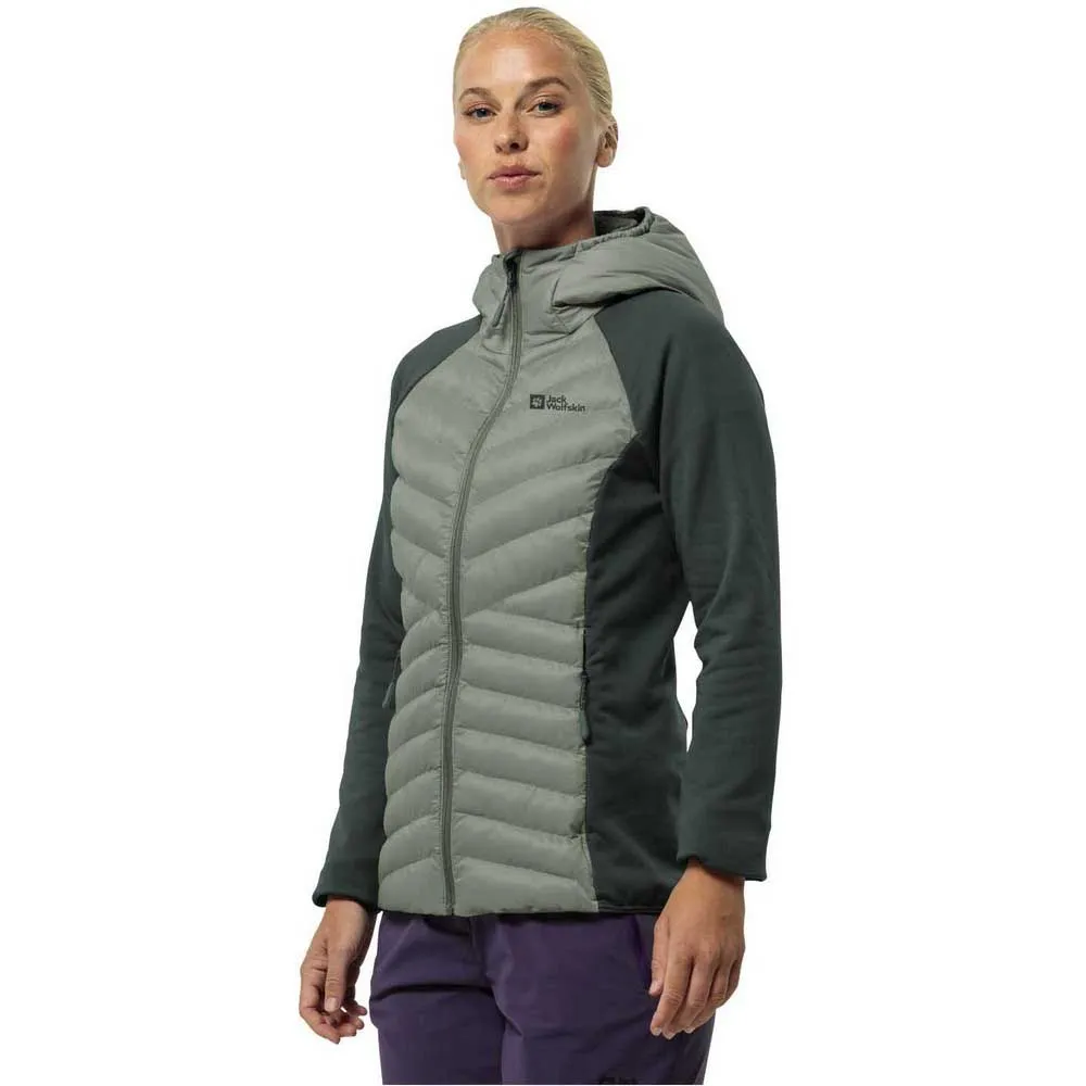

Куртка Jack Wolfskin Routeburn Pro Hybrid, серый/черный