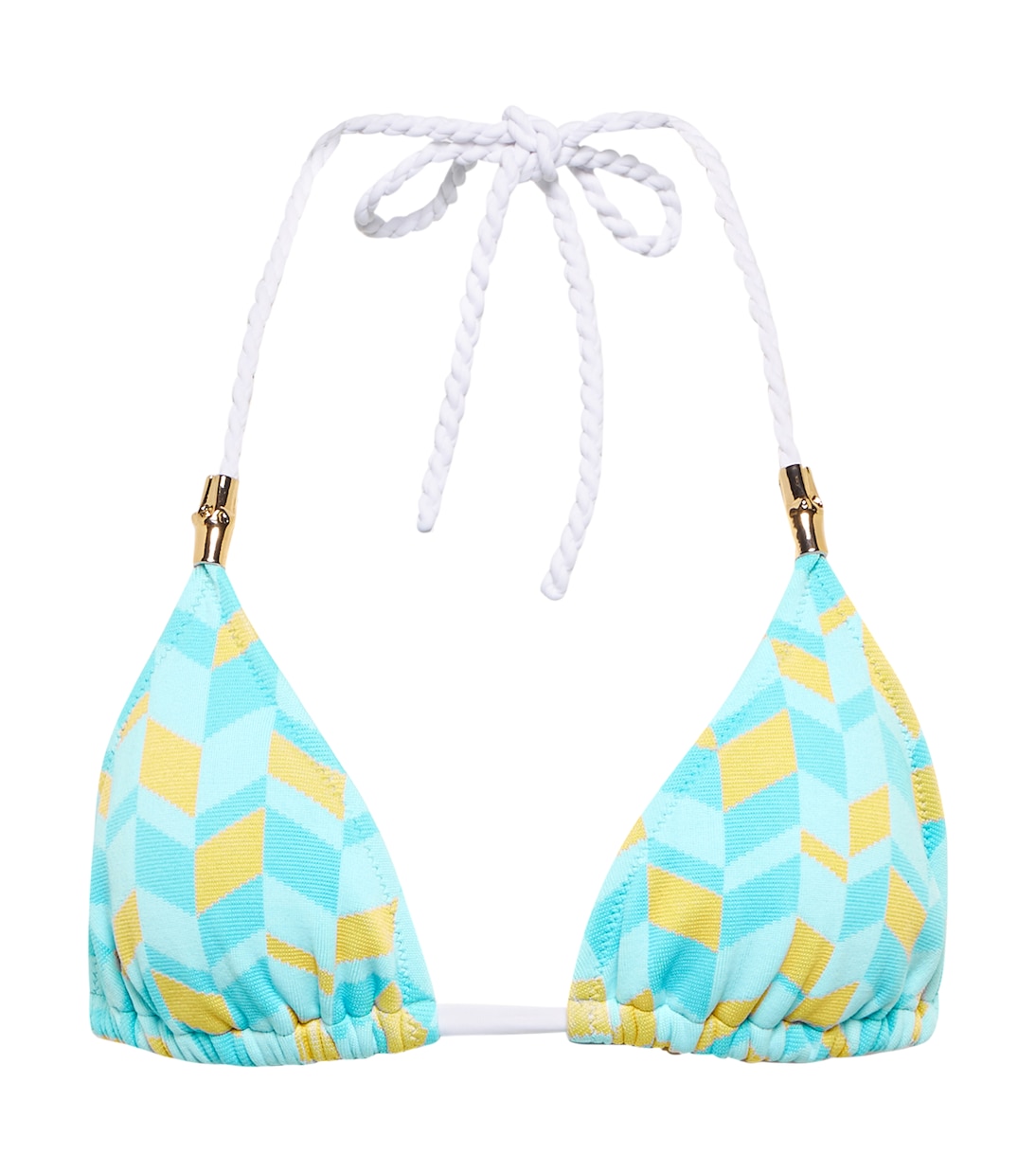 

Верх бикини с принтом Ибицы Heidi Klein, Parallel Surf