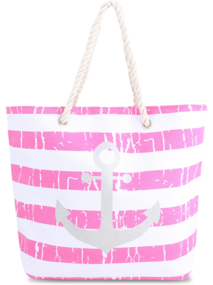 

Шоппер normani Bequeme Sommer-Umhängetasche, Strandtasche, цвет Old Anchor Pink