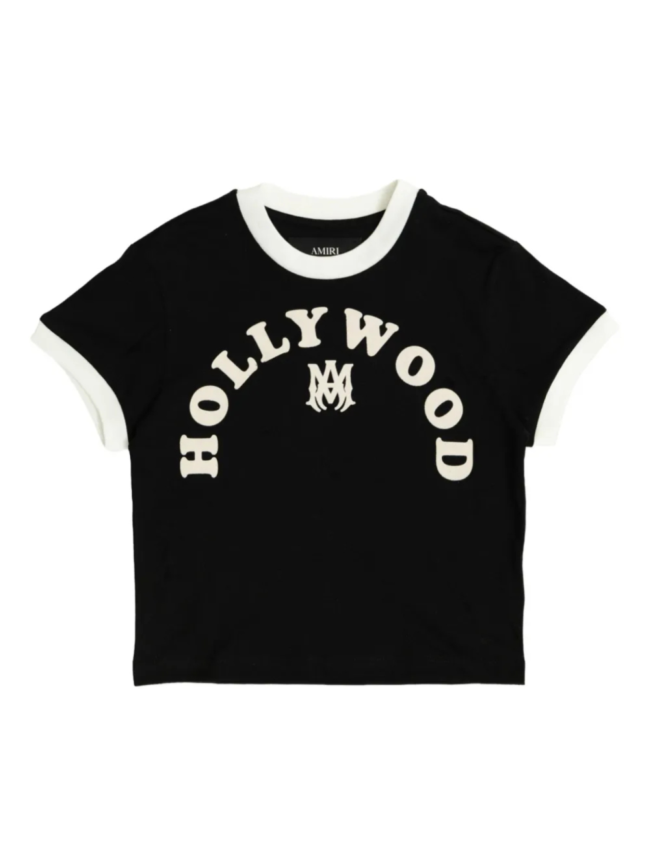 

Футболка из хлопка с логотипом AMIRI KIDS, черный