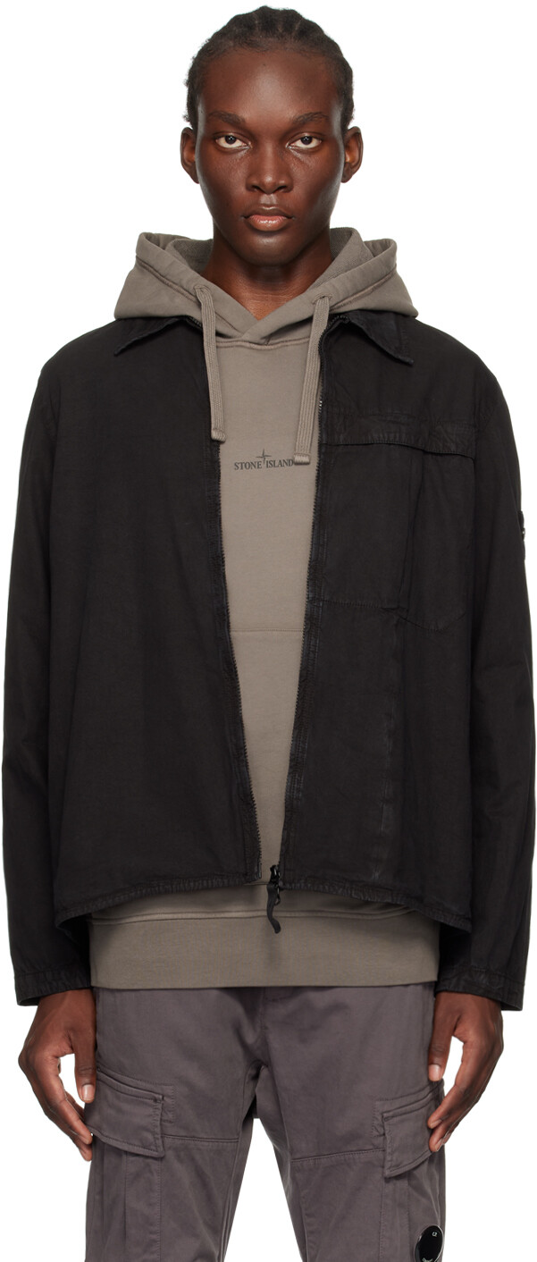 

Рубашка, окрашенная в готовом виде Stone Island