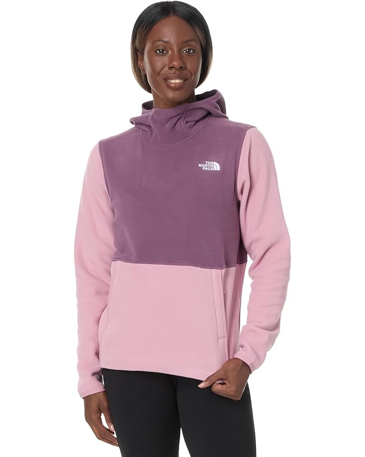 

Худи The North Face Glacier Fleece Pullover Hoodie, цвет Mauve/Midnight Mauve