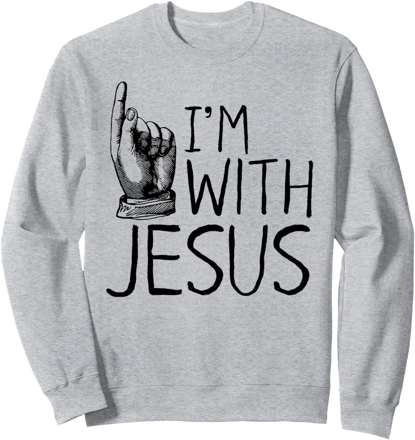 

Я с Иисусом - толстовка с христианской тематикой, серая Godspeed Jesus, Серый, Я с Иисусом - толстовка с христианской тематикой, серая Godspeed Jesus