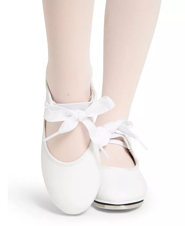 

Танцевальные туфли для девочек Toddler Girls Shuffle X-Wide Tap Shoe Capezio, белый