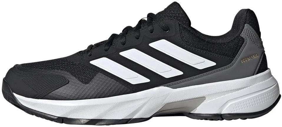 Кроссовки теннисные мужские adidas, цвет Black/White/Grey