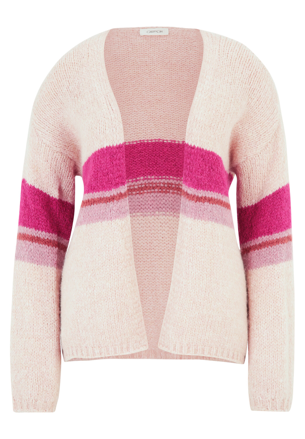 

Кардиган CARTOON Casual Strickjacke mit Blockstreifen, цвет Rosé/Pink