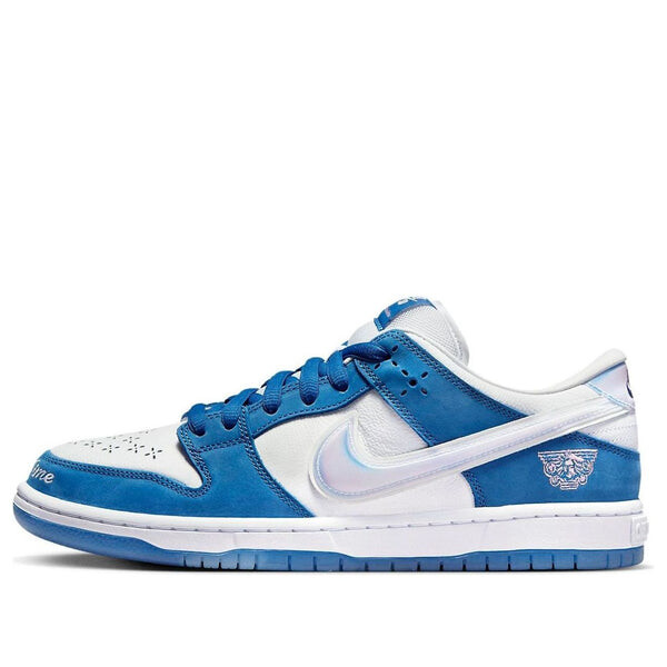 

Кроссовки sb dunk low 'born x raised one block at a time' Nike, синий