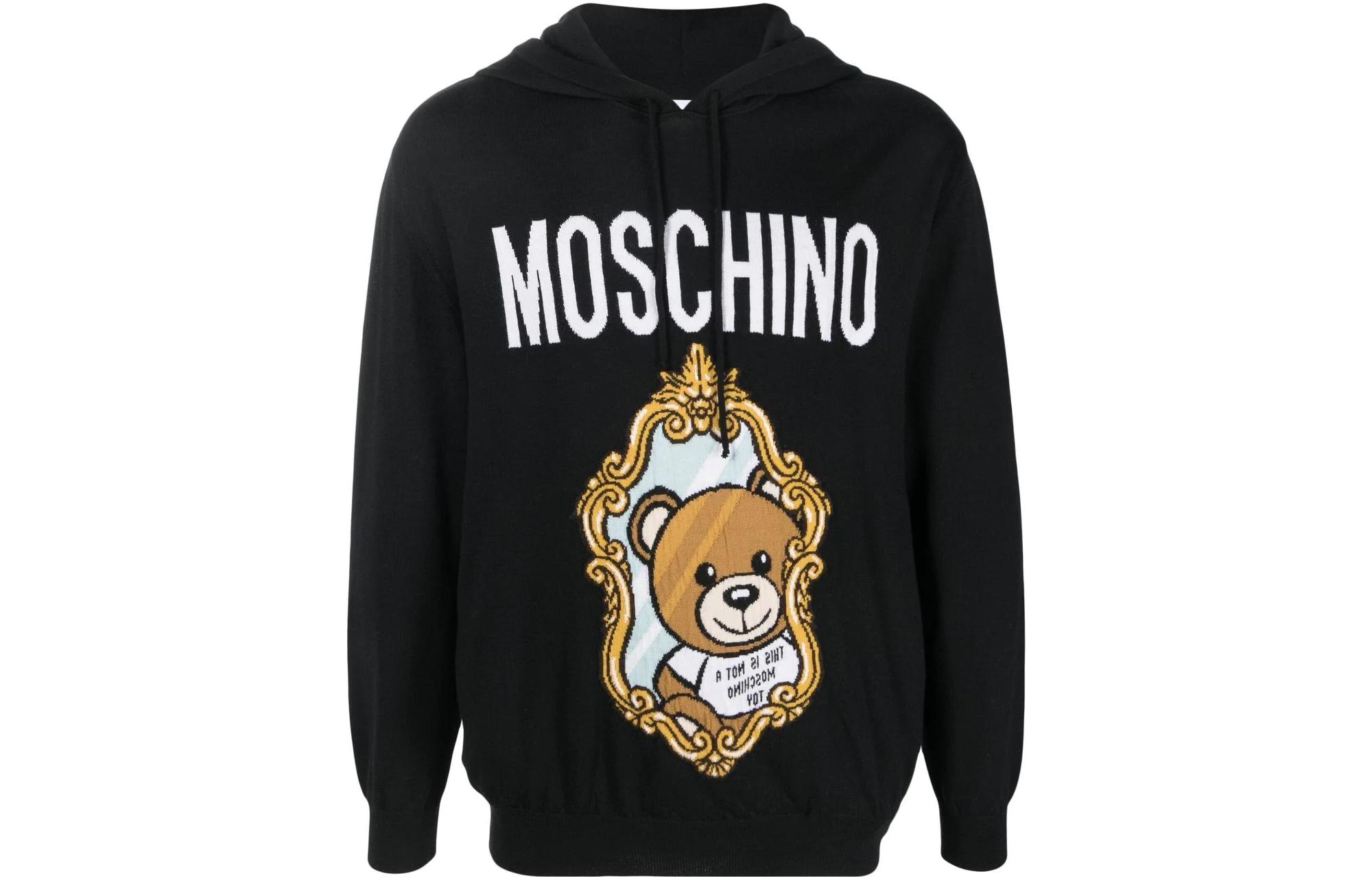

Свитер мужской черный MOSCHINO