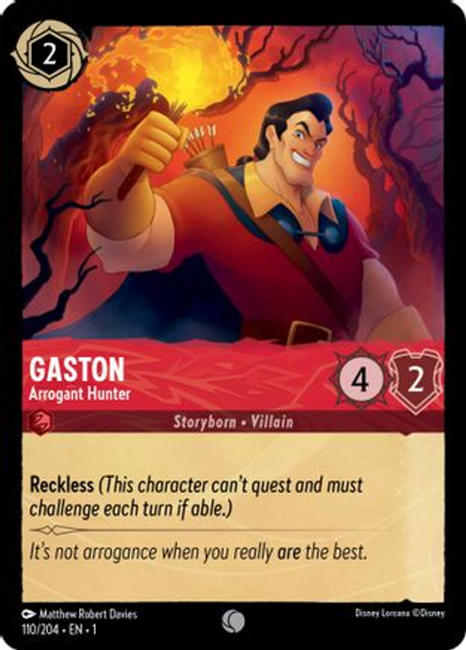 

Карточная игра Gaston (110/204) - The First Chapter