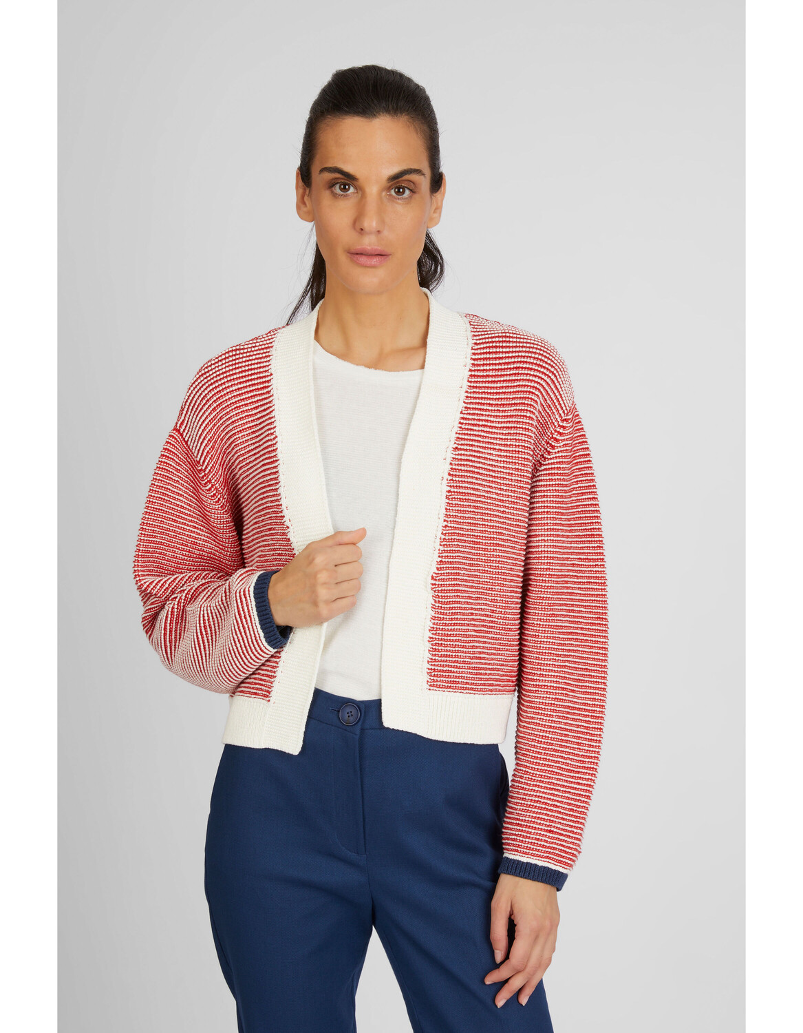 

Кардиган Lovely sisters Strickjacke Carry, цвет cherry stripe