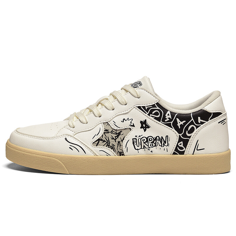 

Кеды, обувь для скейтборда унисекс с низким верхом Tcellars, цвет Khaki/White