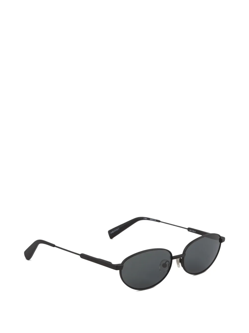 Солнцезащитные очки овальной формы Jacquemus, черный — фото 2