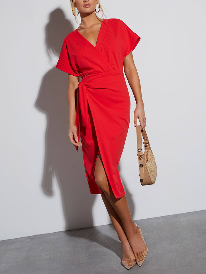 

Milan Kiss Платье красное