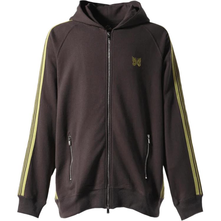 

Needles Толстовки NUBIAN унисекс, коричневые, с капюшоном, средней толщины, стандартного размера