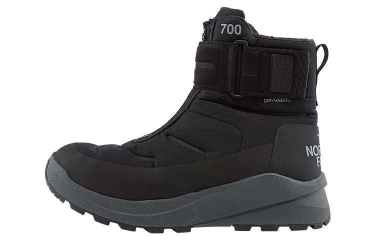 Женские ботинки THE NORTH FACE текстильные с передней молнией, черный