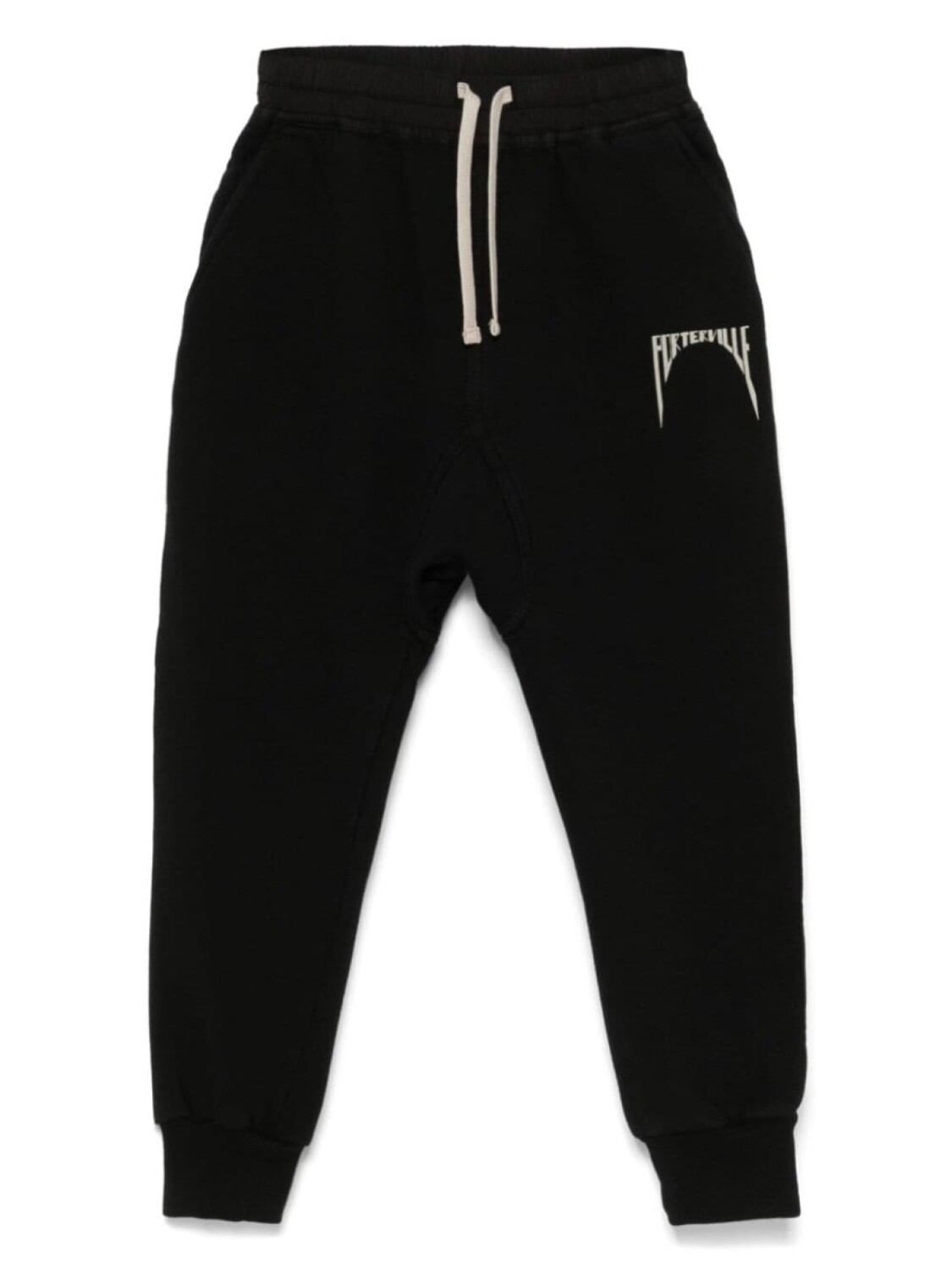 

Спортивные брюки Rick Owens Kids на шнурке, черный