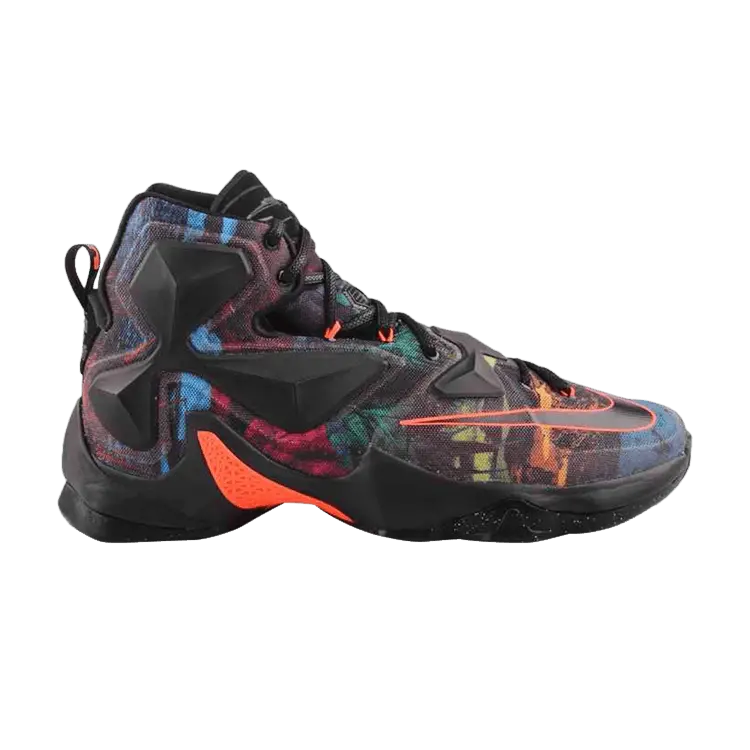 

Кроссовки Nike LeBron 13 EP 'Akronite', черный