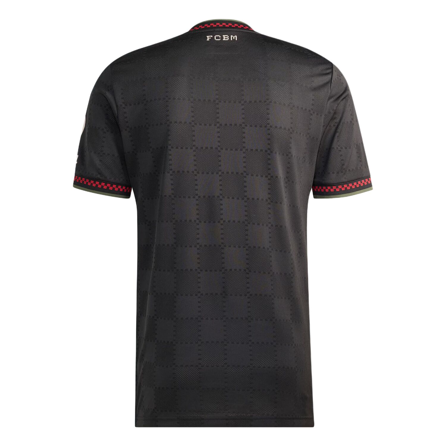 Футболка AdiClub Fc Bayern 25/26 Third Authentic Adidas, черный/светлая слоновая кость — фото 2