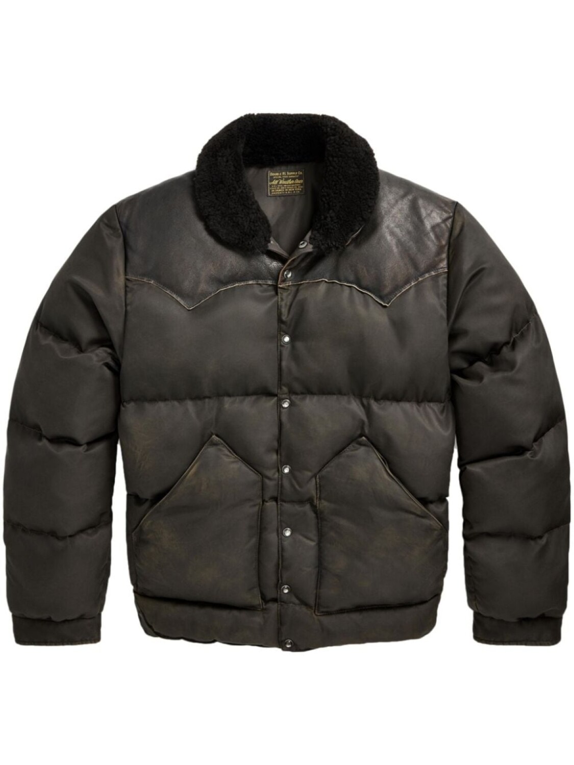 

Стеганый пуховик Ralph Lauren RRL, черный