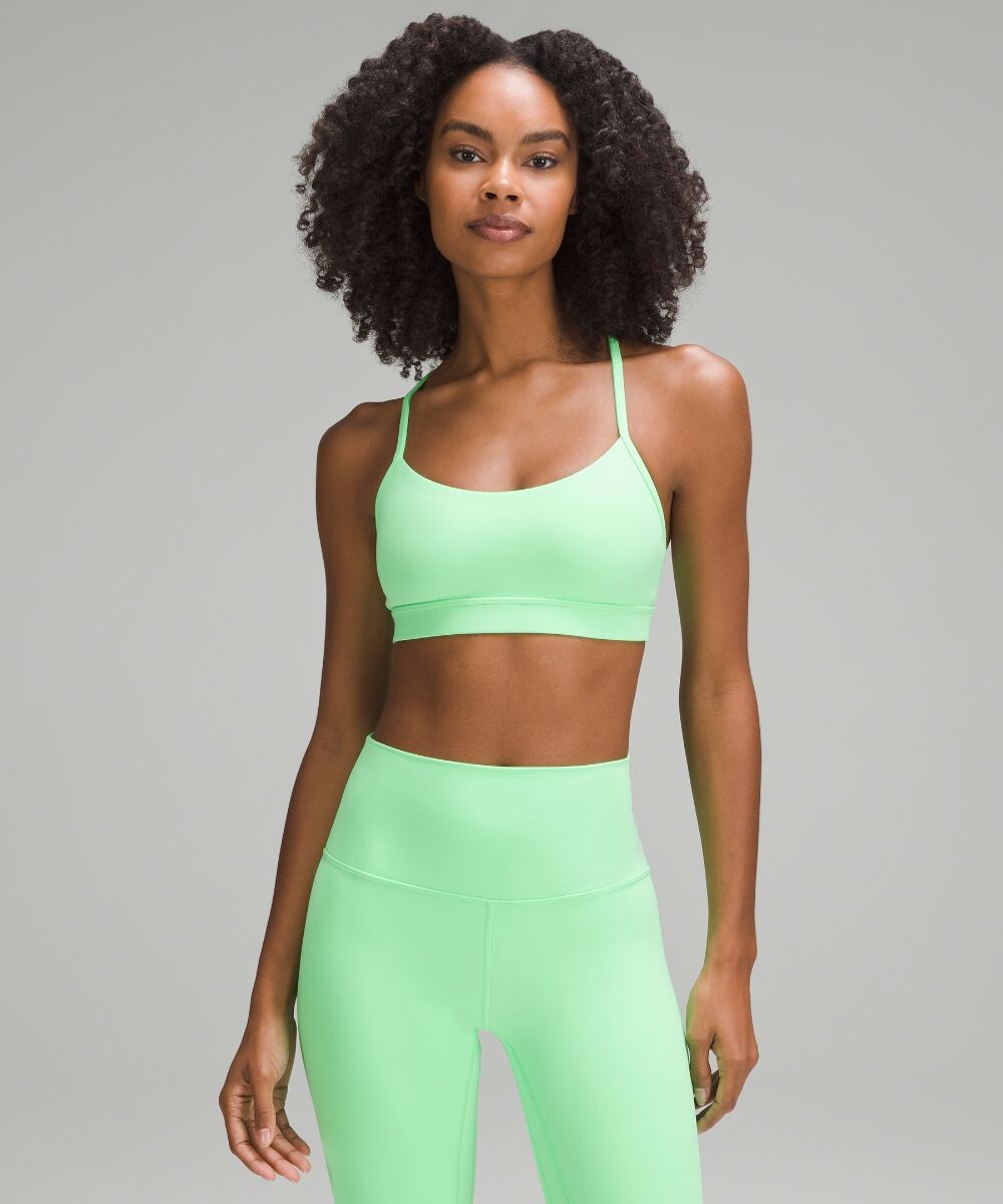 

Спортивный бюсгальтер Lululemon, фисташковый