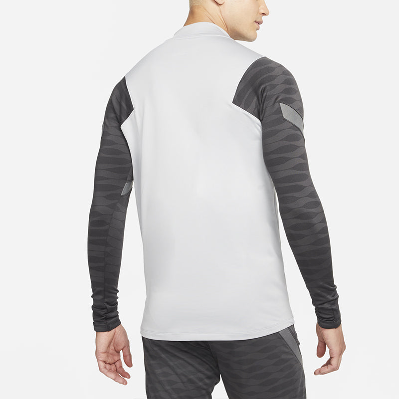 Спортивный топ Nike Liverpool FC Strike Dri-FIT Soccer Drill Top 'White Grey' DC7771-017, серый — фото 4