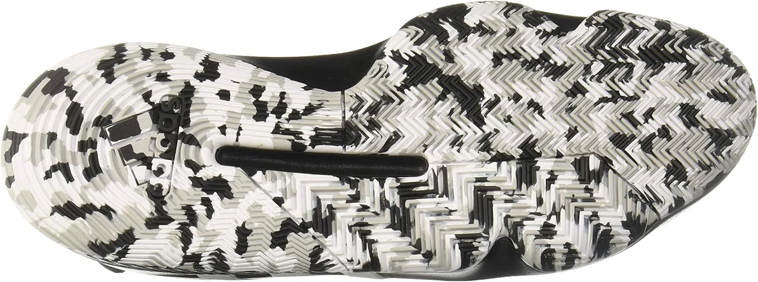 Мужские баскетбольные кроссовки Adidas Pro Bounce 2019 Low, Black Negbás Ftwbla Dormet 000 — фото 4
