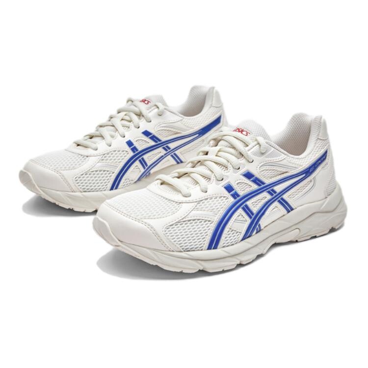 Кроссовки для детей, детские, низкие, белые/синие Asics, белый — фото 2