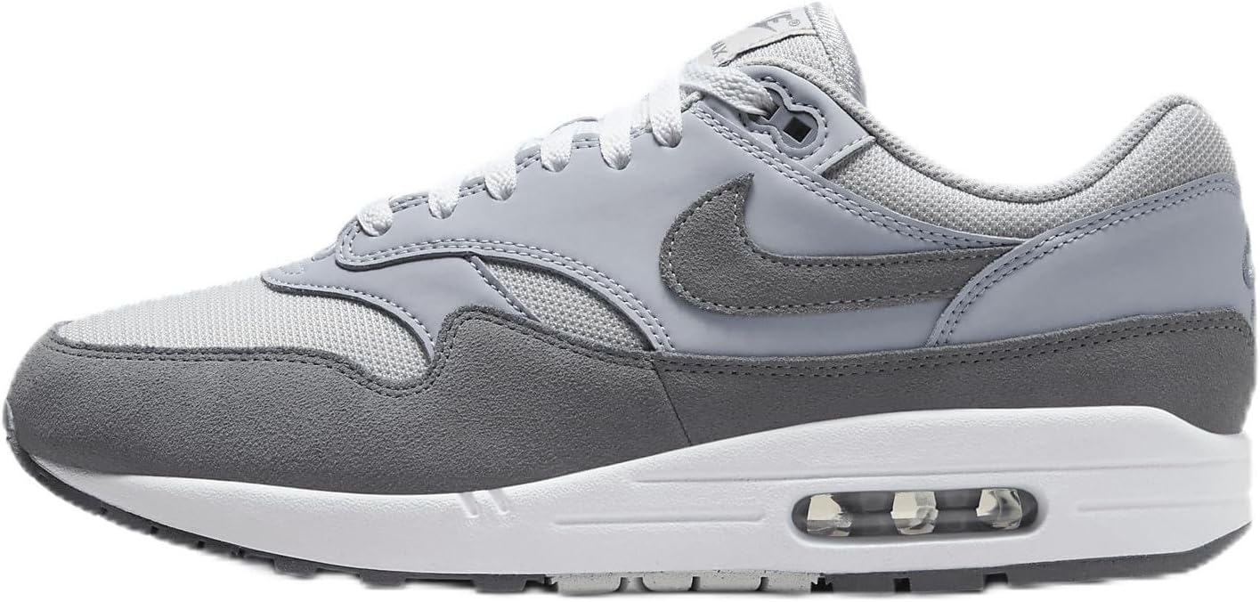 Мужские кроссовки Nike Air Max 1, белый/серый