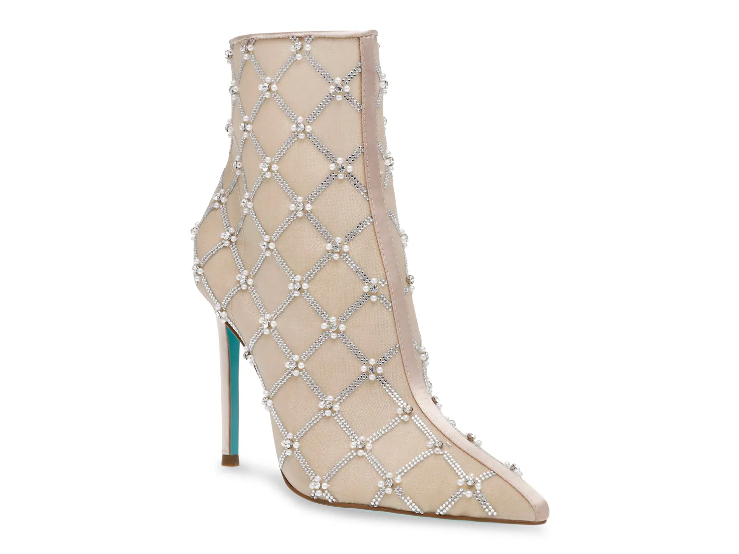 

Ботильоны Larkk Bootie Betsey Johnson, цвет champagne