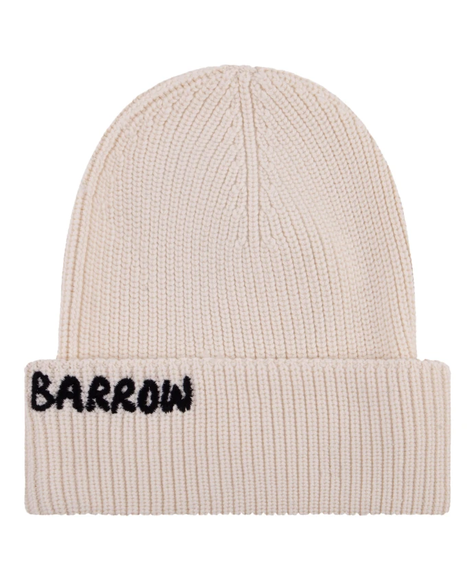 

Шапка в рубчик Barrow, белый