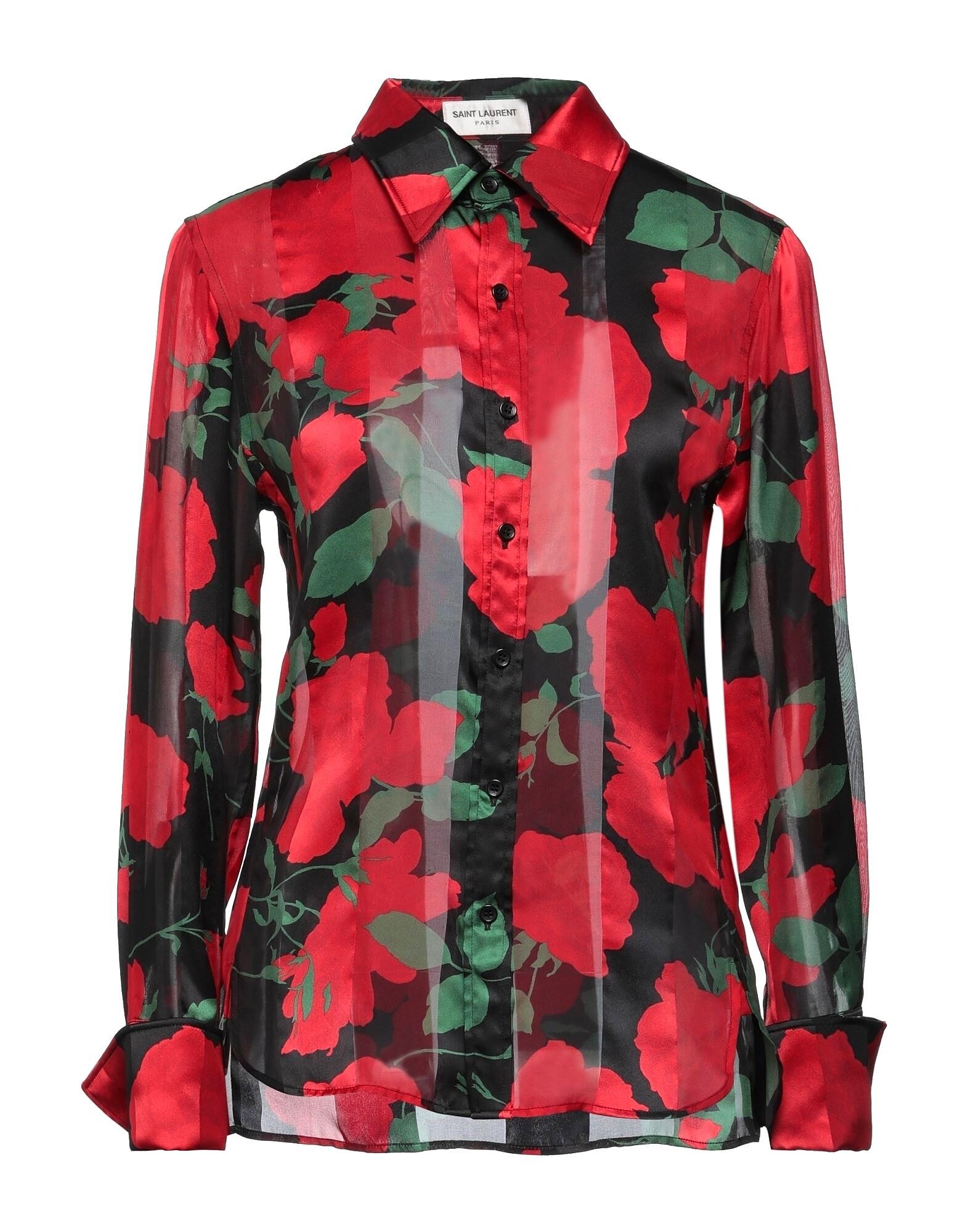 

Рубашка Saint Laurent, красный