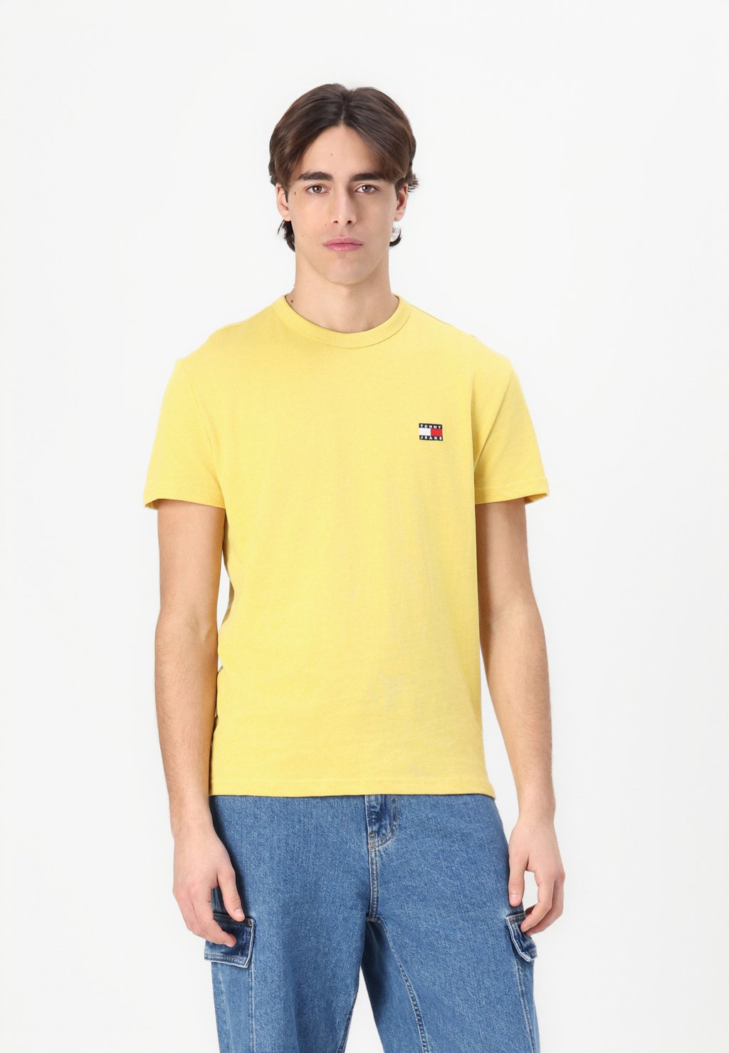 

Базовая футболка BADGE TEE Tommy Jeans, желтый