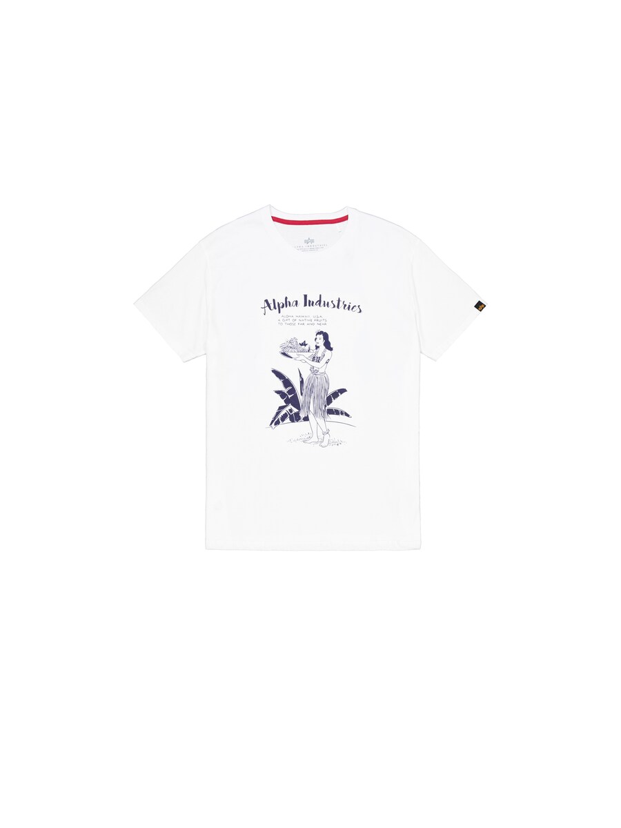 

Рубашка ALPHA INDUSTRIES Alpha Hawaii, белый