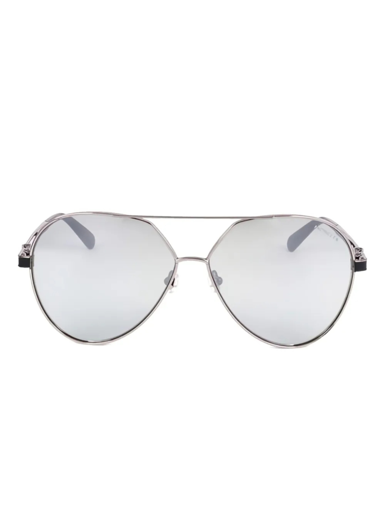 

Солнцезащитные очки в оправе «пилот» Moncler Eyewear, серебряный