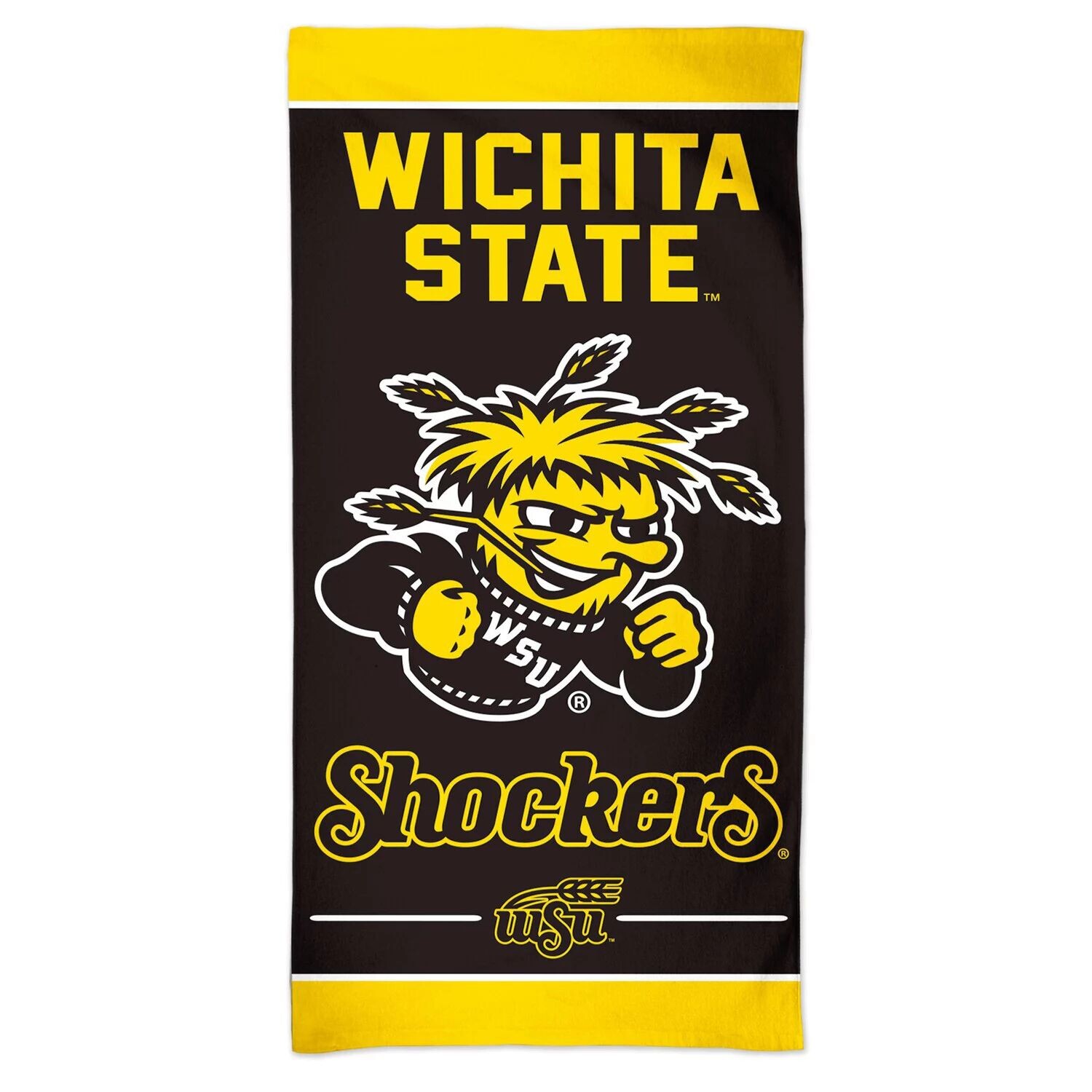 

Пляжное полотенце Spectra WinCraft Wichita State Shockers 30 x 60 дюймов