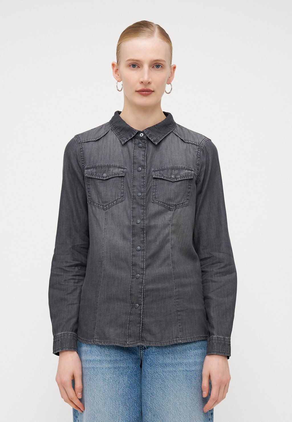 

Рубашка ONLALEXA SHIRT ONLY Tall, деним серый