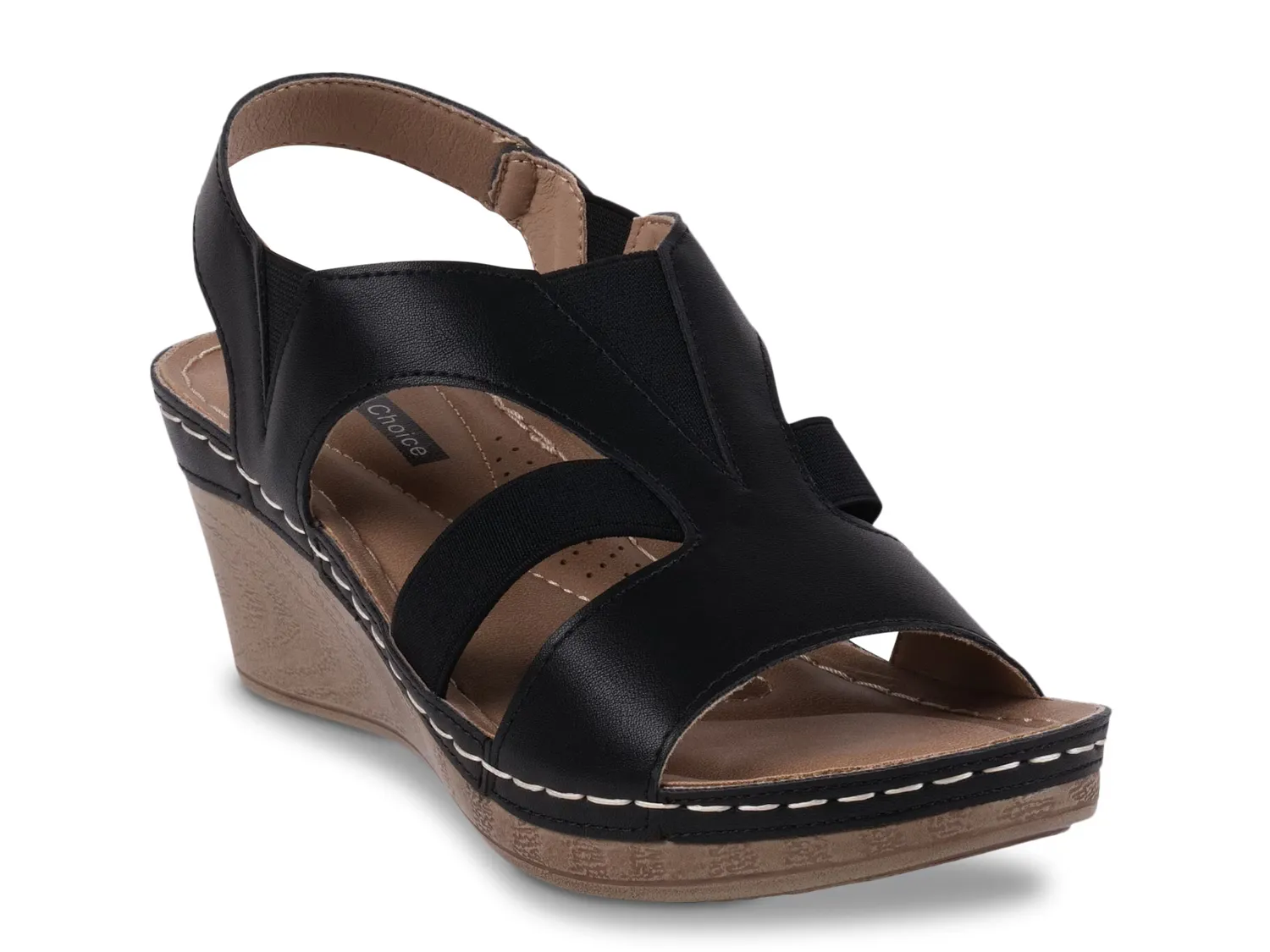 

Сандалии Banks Wedge Sandal Good Choice, черный