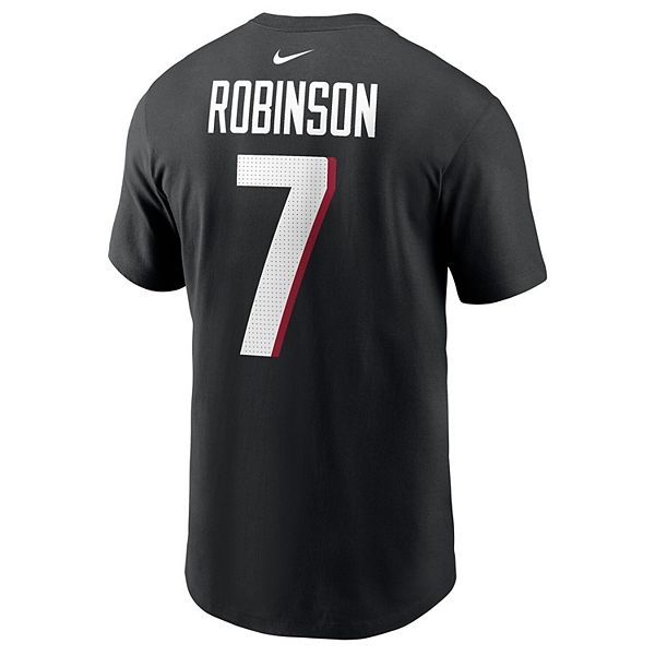 Футболка с именем и номером игрока bijan robinson atlanta falcons Nike — фото 4