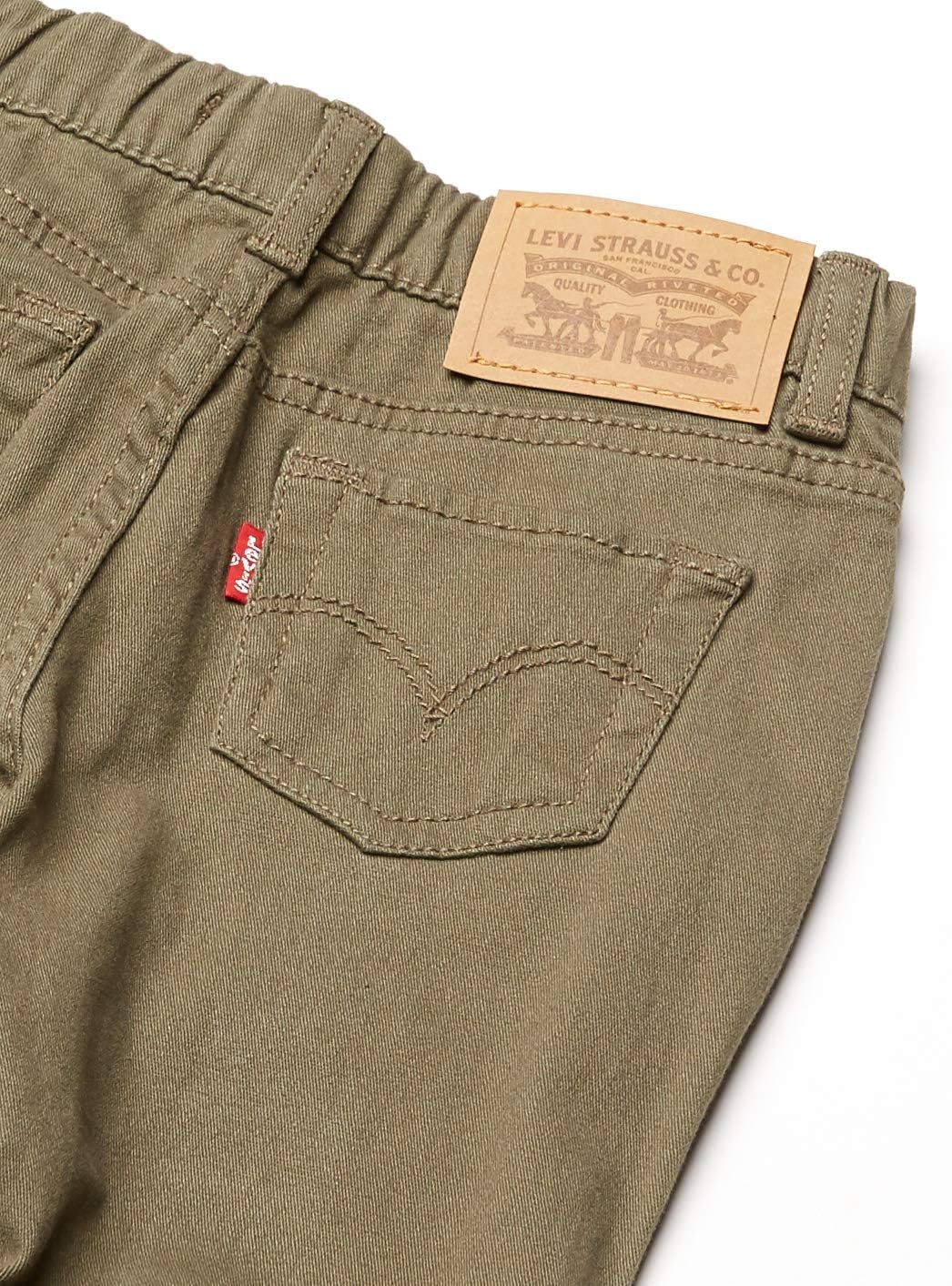 Мягкие спортивные брюки Levi's для девочек с начесом, Kalamata — фото 3