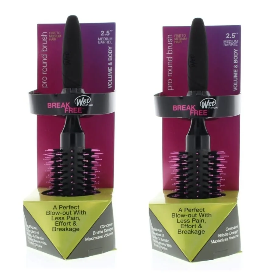 Расческа Wet Brush для придания объема, круглая, 2,5 см, для тонких волос, артикул 810390038046