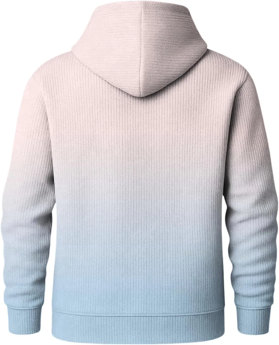 Мужская толстовка с капюшоном, флисовая, с принтом, 3-light Pink — фото 4