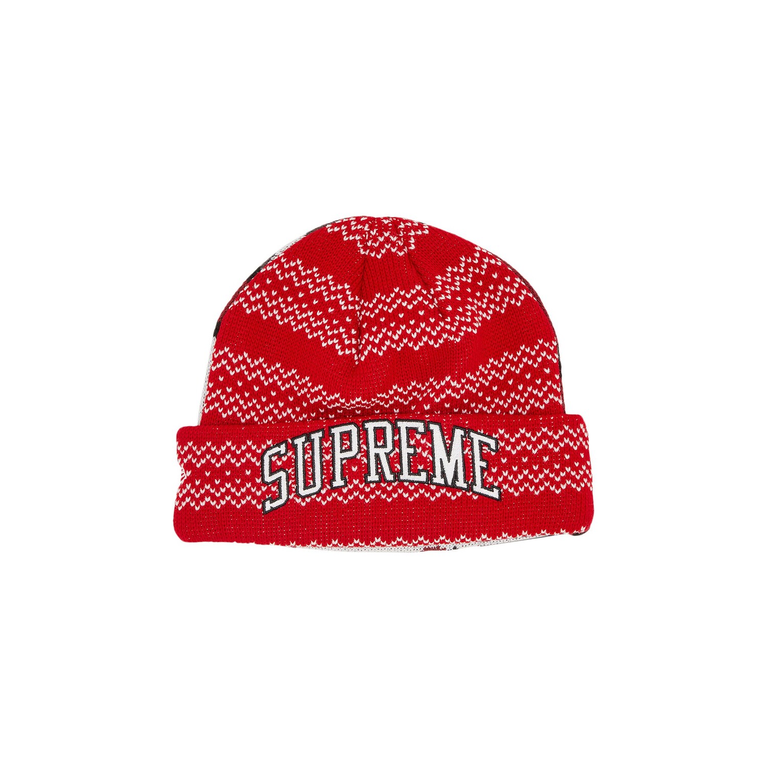 

Шапка-бини Supreme x New Era, цвет Красный