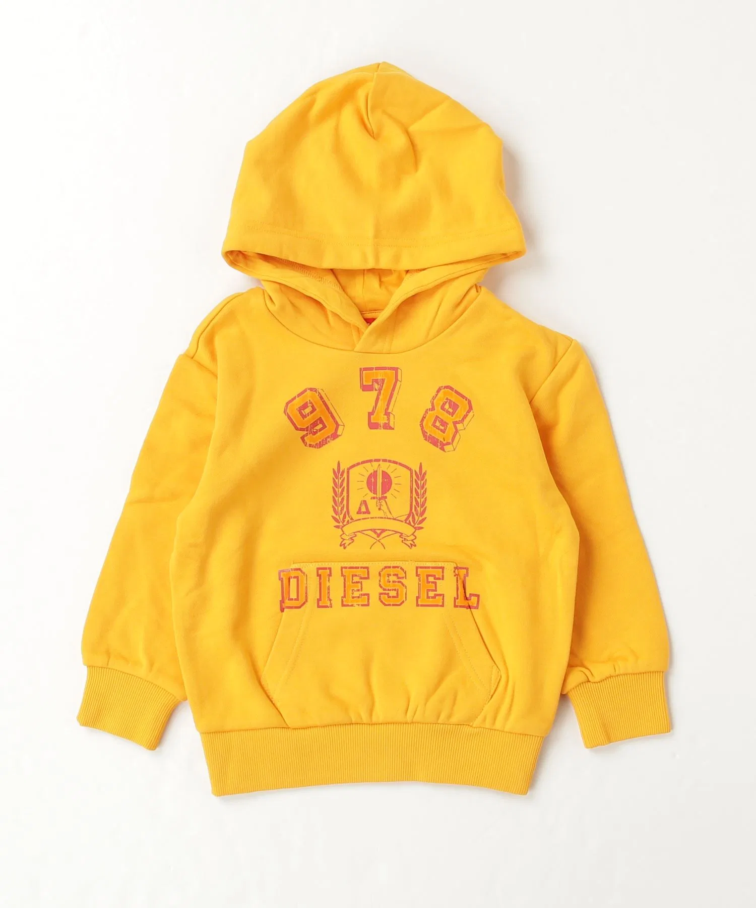 Детская и подростковая толстовка с длинными рукавами и логотипом бренда DIESEL